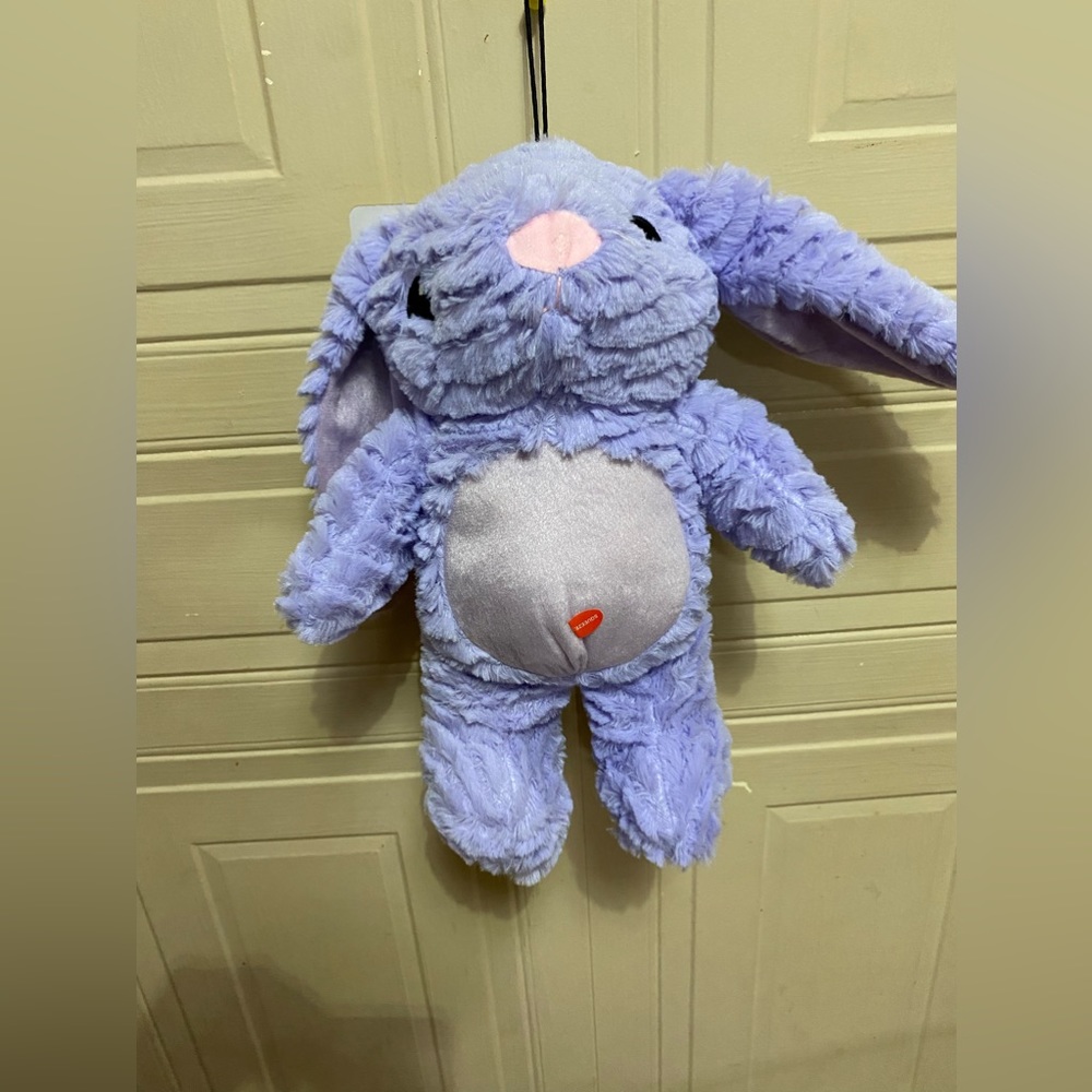- Brand New Snuggler Bunny Dog Toy Clinker Ears And With Squeaker 14”.